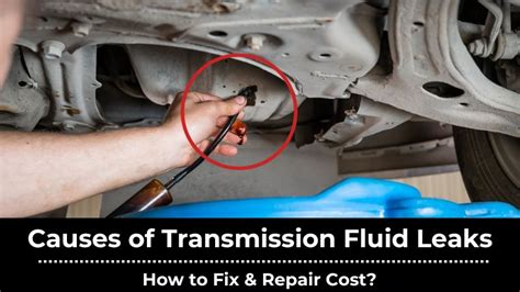 transmission fluid leak symptoms|4 Types of Transmission Leaks + Time & Cost to Repair